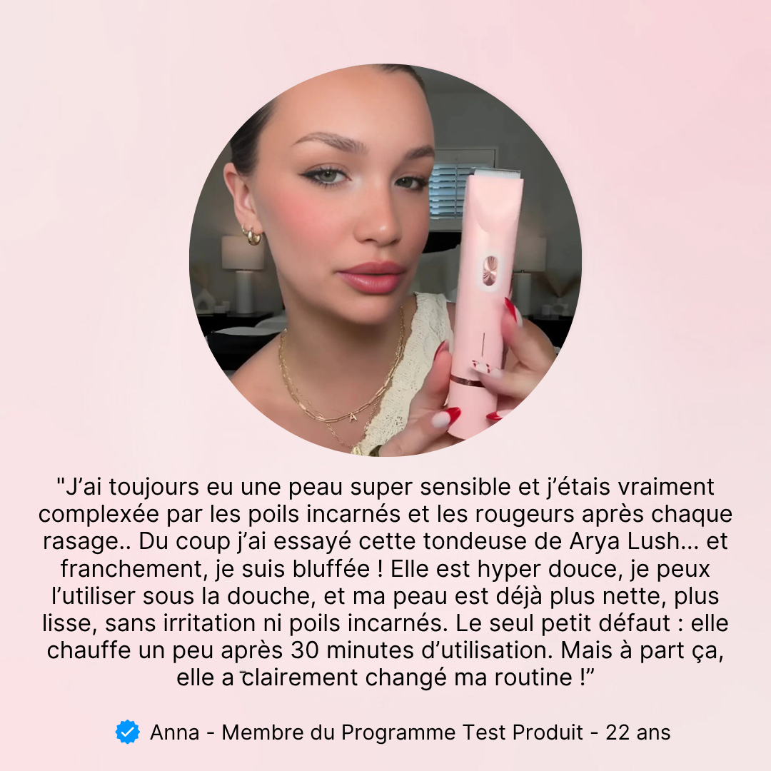 Dual-Head PRO • Rasoir Électrique Intime