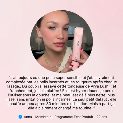 Dual-Head PRO • Rasoir Électrique Intime