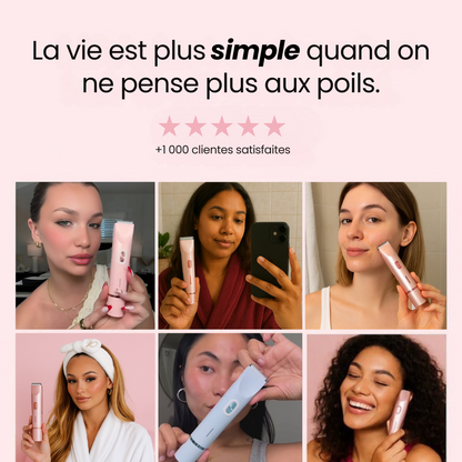 Dual-Head PRO • Rasoir Électrique Intime